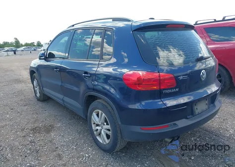 2016 Volkswagen Tiguan S из США, поврежденный, VIN WVGAV7AX8GW595502